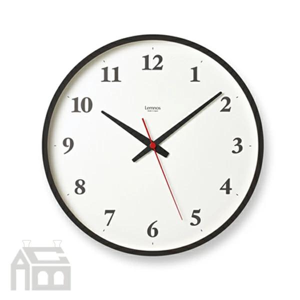 Lemnos レムノス Plywood clock LC21-06W 電波時計 掛け時計/インテリア時計 |  | 02