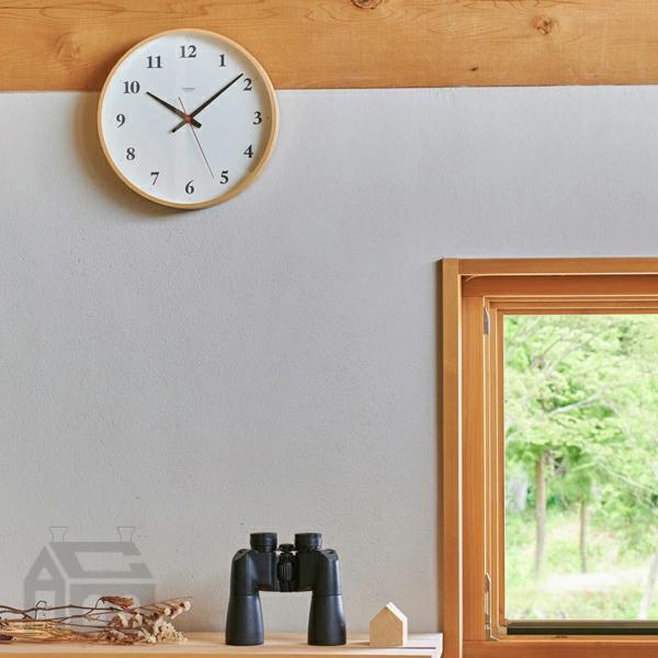 Lemnos レムノス Plywood clock LC21-06W 電波時計 掛け時計/インテリア時計 |  | 03