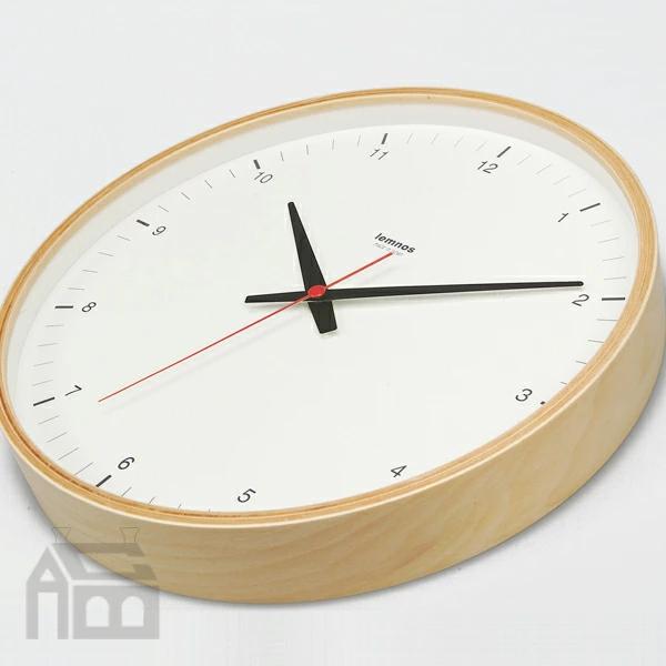 Lemnos レムノス Plywood clock T1-017(1) 掛け時計/インテリア時計 |  | 01
