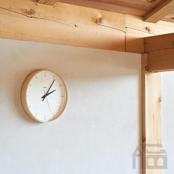 Lemnos レムノス Plywood clock T1-017(1) 掛け時計/インテリア時計 |  | 03