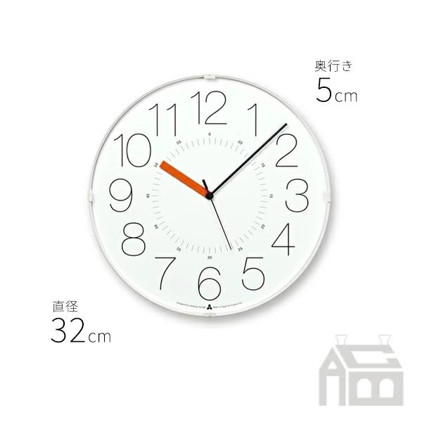Lemnos CARA レムノス カラ AWA21-01  掛時計 掛け時計 かけ時計 壁掛け 北欧 おしゃれ デザイン時計 インテリア時計 |  | 07