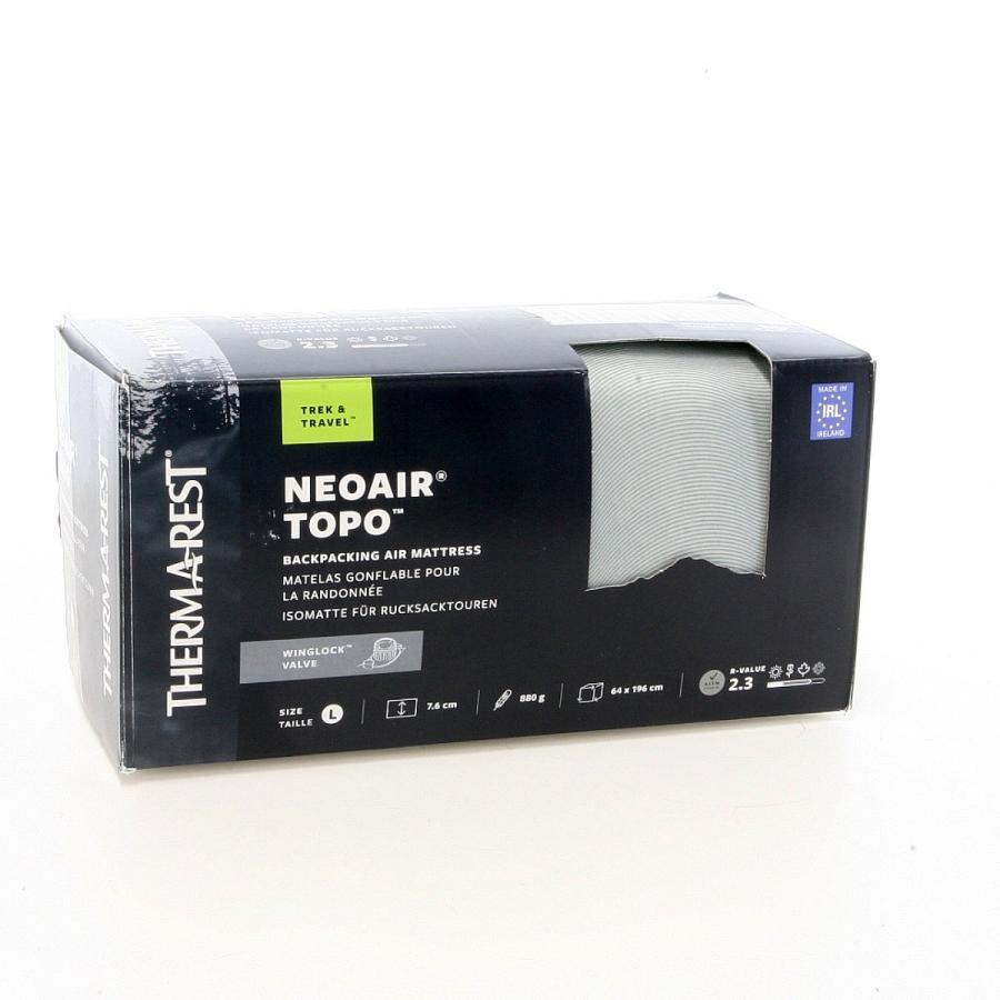 サーマレスト （Thermarest） ネオエアー トポ ラージ （ウイングロックバルブ）の画像