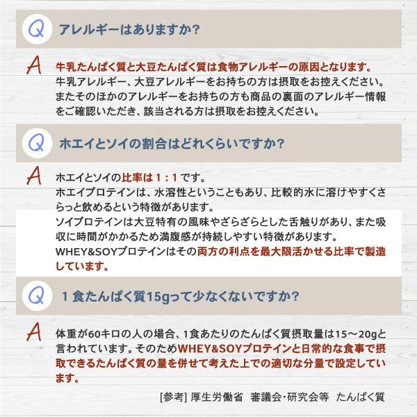 プロテイン ホエイ ソイ 750g 2in1 リッチチョコレート ホエイプロテイン ソイプロテイン WPC アルプロン 大豆 アミノ酸 ダイエット アスパルテーム不使用｜alpron｜20