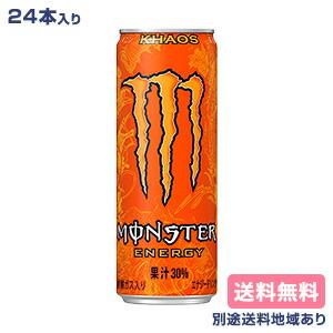 アクアライフサービスアサヒ モンスター エナジー カオス 355ml 別途送料地域あり 送料無料 24本 X