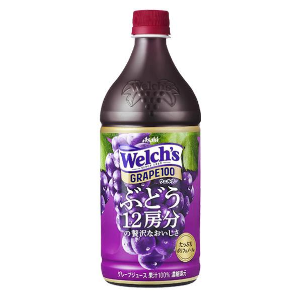 Welch's 4本 カルピス ウェルチ 100シリーズ PET 800g x アソート