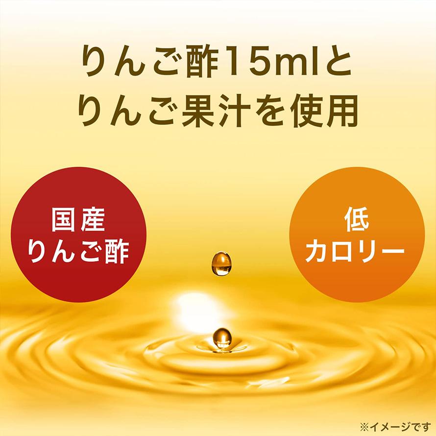 伊藤園 りんごのお酢 200ml x 96本 ( 24本入 x 4ケース ) 紙パック 送料無料 別途送料地域ありの画像