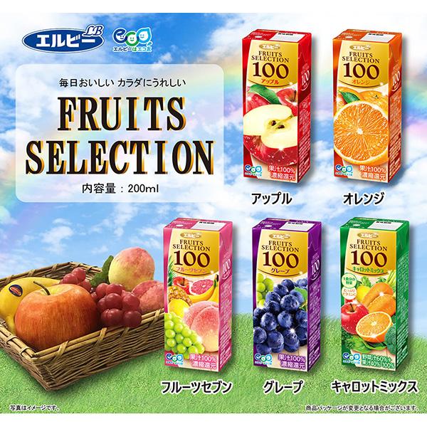 FRUITS SELECTION オレンジジュース エルビー フルーツセレクション