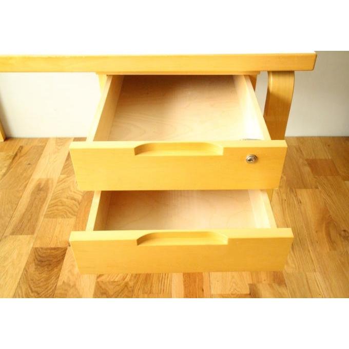 特注デスク　引き出し付き (Aalto / Artek 好きの方に！) artek アルヴァ・アアルト alvar aalto デスクボックス 北欧家具talo