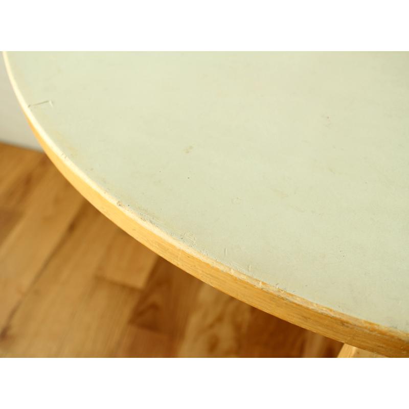 artek Artek Table95 半円テーブル 70s Beige lino -a / aalto artek Artek Table95 半円テーブル 70s Beige lino -a / aalto