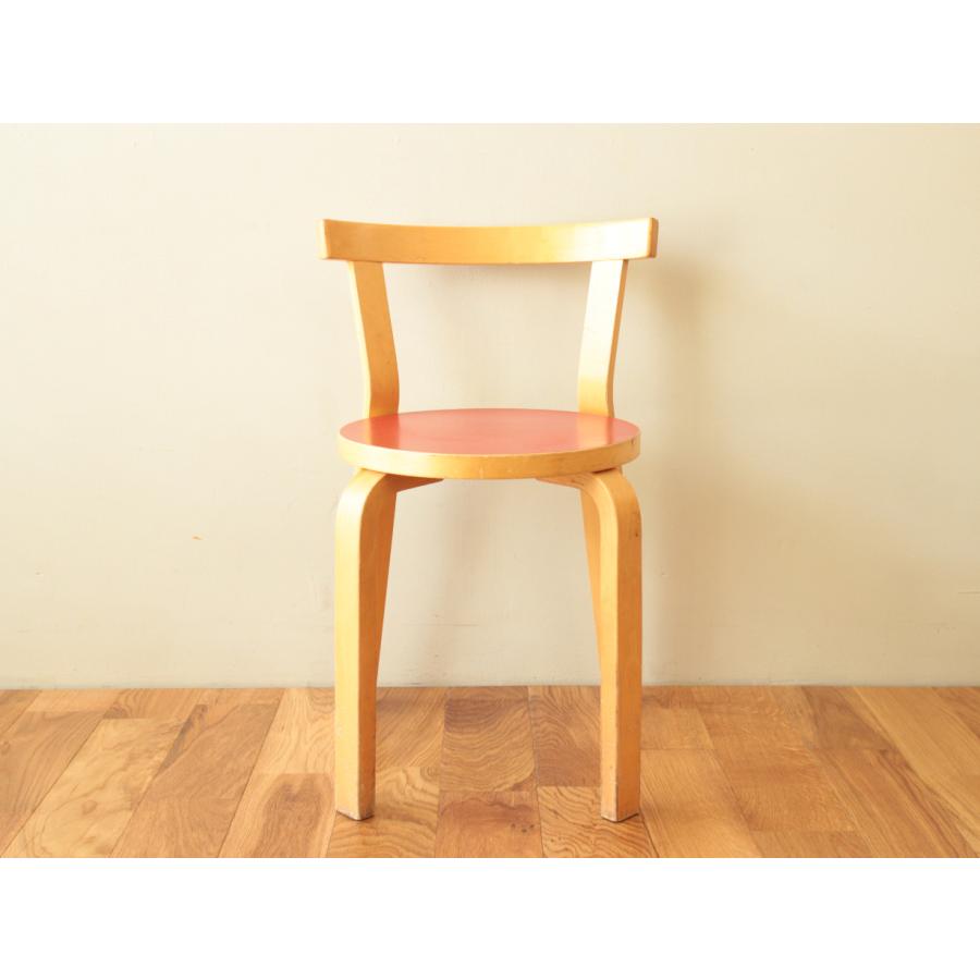Artek Chair68 Red lino 60-70s-f｜also