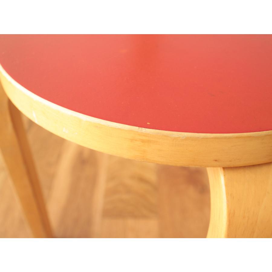 Artek Chair68 Red lino 60-70s-f｜also｜14
