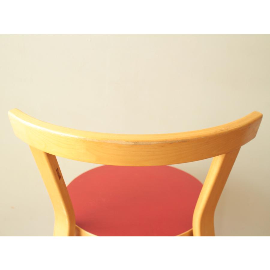 Artek Chair68 Red lino 60-70s-f｜also｜16