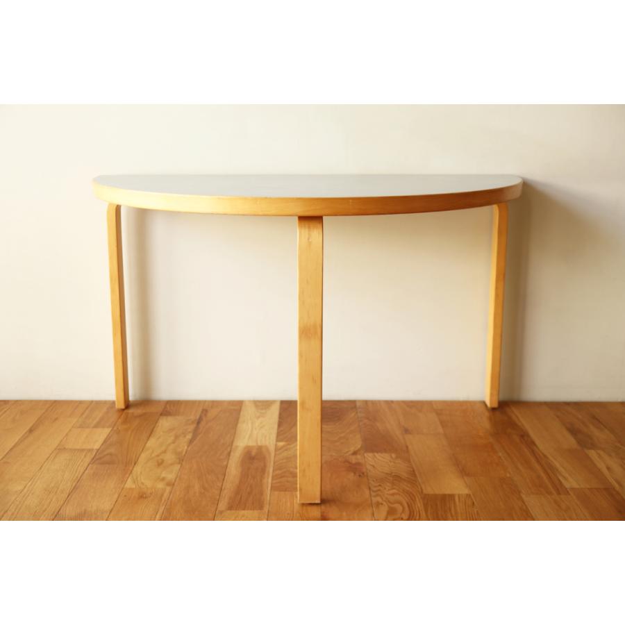 artek（アルテック） Vintage Artek Table95 半円テーブル : also