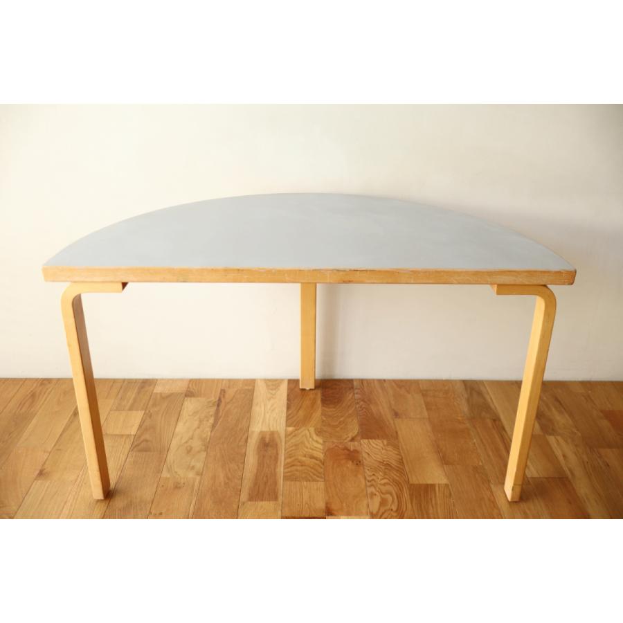artek（アルテック） Vintage Artek Table95 半円テーブル : also