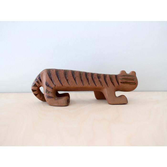 LISA LARSON リサラーソン　Tiger　タイガー　ビンテージ品 タイガー（リサ・ラーソン／Lisa Larson） フリーデザイン