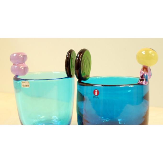 Pompom Vase　N527 　ブルー　ポムポムベース　オイヴァ・トイッカ Pompom Vase N527 ブルー ポムポムベース オイヴァ・トイッカ