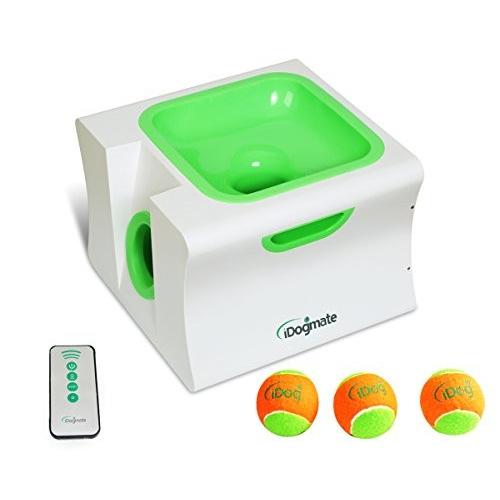 犬のボールランチャー Idog Ball Launcher 充電可能な自動テニスボールランチャー 室内で遊べる ボールが自動的 Apaproduction Fr