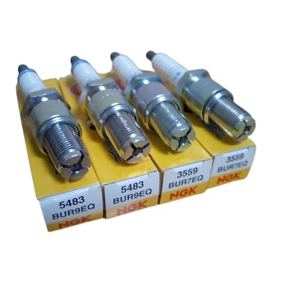 NGK スパークプラグ RX-7 FD3S用 BUR9EQ*2 BUR7EQ*2 1台分セット : wss 