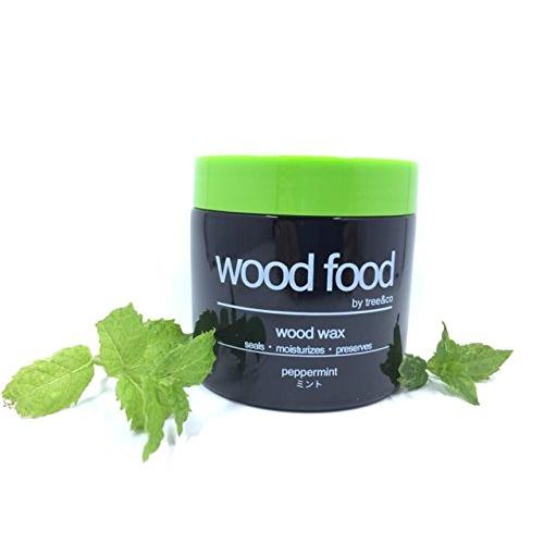 天然素材100% 無添加 woodfood 木工用蜜蝋ワックス ミントの香り (180ml)｜alt-mart｜03