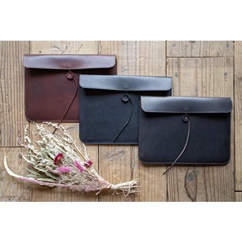 Leather iPad Case 本革 スリーブケース iPadPro/Air対応ケース 11インチ / モカ｜alt-mart｜03