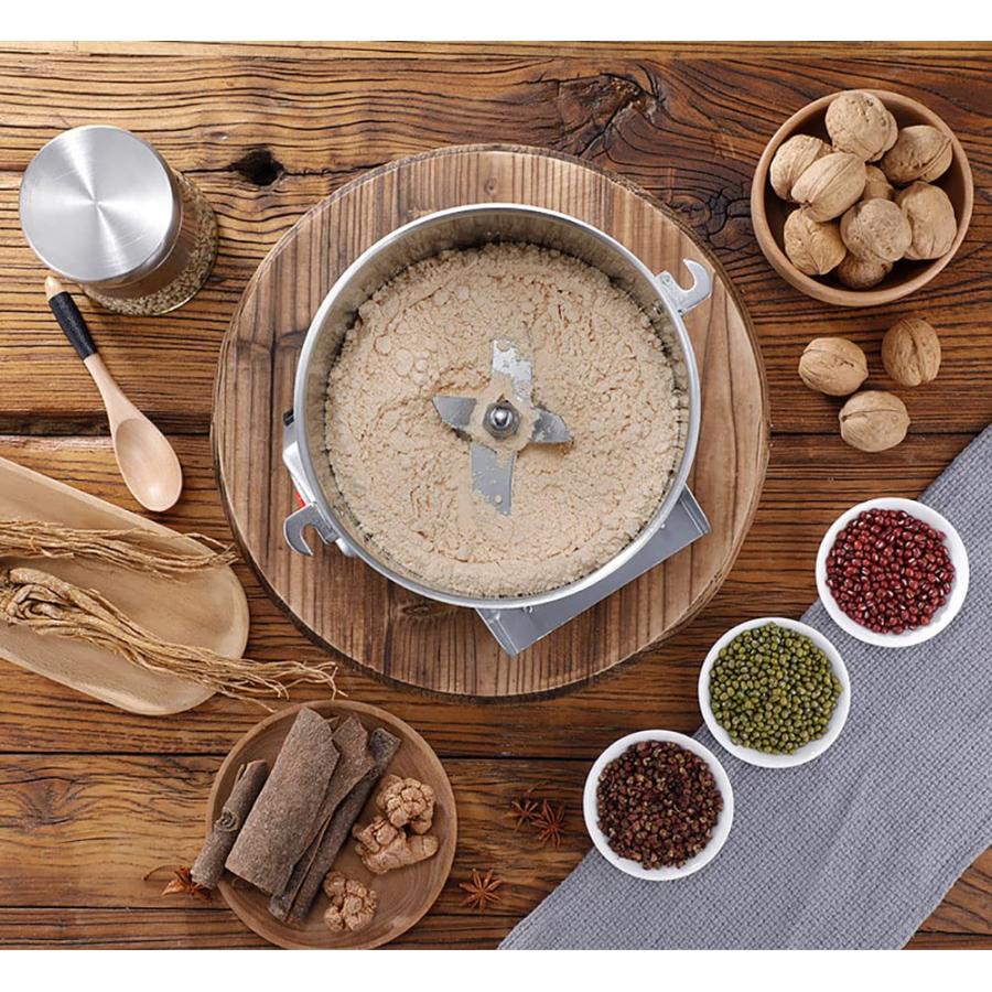 CGOLDENWALL 2500g粉末ミルLED表示 電動微粉砕機業務用 穀類・生薬・スパイスの製粉に 穀類 生薬 知能制御