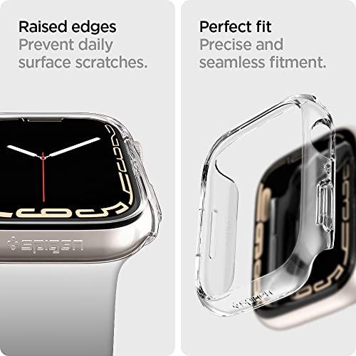 Spigen  Apple Watch ケース 41mm   Series 9 / 8 / 7 対応   全透明 落下 衝撃 吸収 簡易着脱 超薄型 シンプル スリム 軽量 保護カバー アップルウォッチケース｜alt-mart｜07