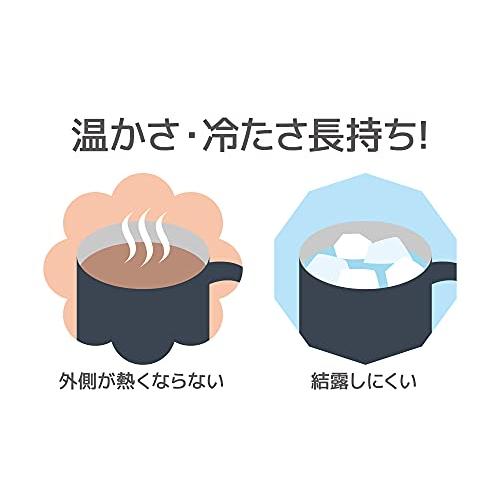 サーモス 真空断熱マグカップ 450ml ネイビー JDG-451C NVY｜alt-mart｜06