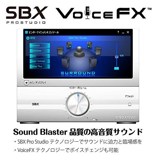 クリエイティブ・メディア Sound Blaster X-Fi Go! Pro r2 チャット/テレワークでボイスチェンジ Creative USBオーディオインターフェース SB-XFI-GPR2｜alt-mart｜04