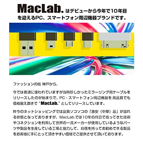 MacLab. USB Type-C HDMI 変換 ケーブル 1.8m Thunderbolt3-4 グレー 4K (3840*2160／60Hz) Apple M1 M2 MacBook Mac Book Pro iMac Samsung Galaxy S22 S21 な｜alt-mart｜03