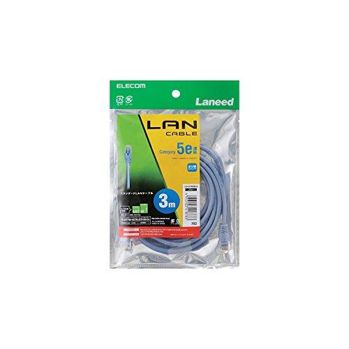 エレコム LANケーブル 3m CAT5E 準拠 スタンダードタイプ ヨリ線ストレート ブルー LD-CTN/BU3｜alt-mart｜03