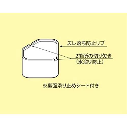 因幡電工(INABA DENKO) 洗濯機用防振かさ上げ台 ふんばるマン OP-SG600 ホワイト 2袋セット｜alt-mart｜07