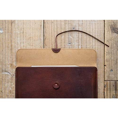 Leather iPad Case 本革 スリーブケース iPadPro/Air対応ケース (12.9, モカ)｜alt-mart｜05