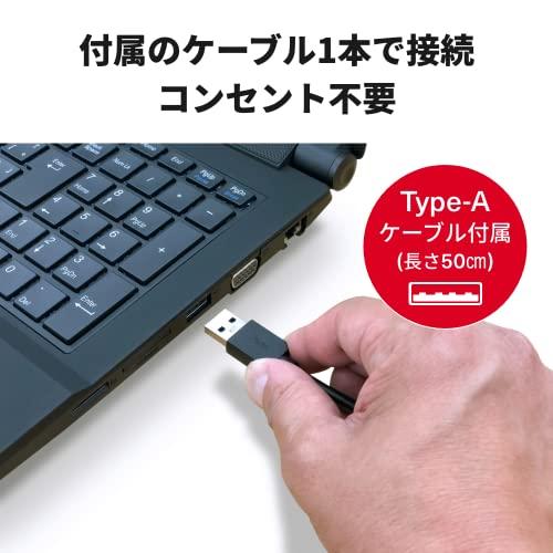 BUFFALO ミニステーション USB3.1(Gen.1)/USB3.0用ポータブルHDD 5TB HD-PCFS5.0U3-GBA M1229742396(10904円)