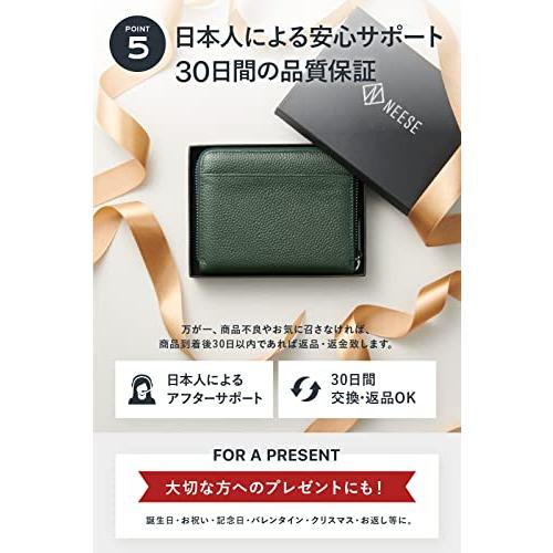 [NEESE] カードケース カード入れ 大容量 磁気防止 スキミング防止 メンズ レディース (キャメル)｜alt-mart｜07