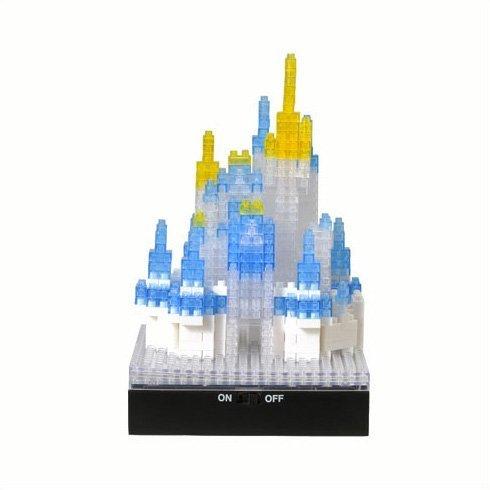 高速配送 ディズニーランド限定 14 ワンス アポン ア タイム ナノブロック シンデレラ城 ｌｅｄ 赤 青 緑 完売 Www Ladislexia Net