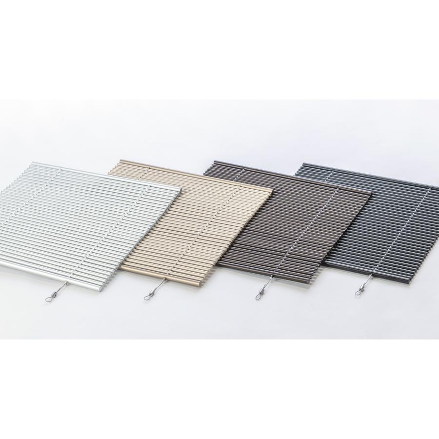 アルミＤＥすだれ【屋外用】　幅122ｃｍ　高さ92ｃｍ　シンプルなデザイン！目隠し、日除けに最適！サビに強い高耐久アルミパイプ仕様！【送料無料】 |  | 05