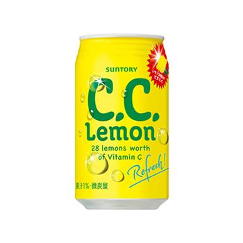 C.C.レモン 「48本」 CCレモン 350ml 缶 ×24本×2箱 サントリー CC