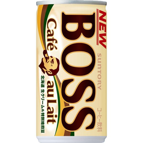 【セール】「30本」 BOSS(ボス) サントリー コーヒー ボス カフェオレ 185g×30本×1箱 缶｜alt111｜02