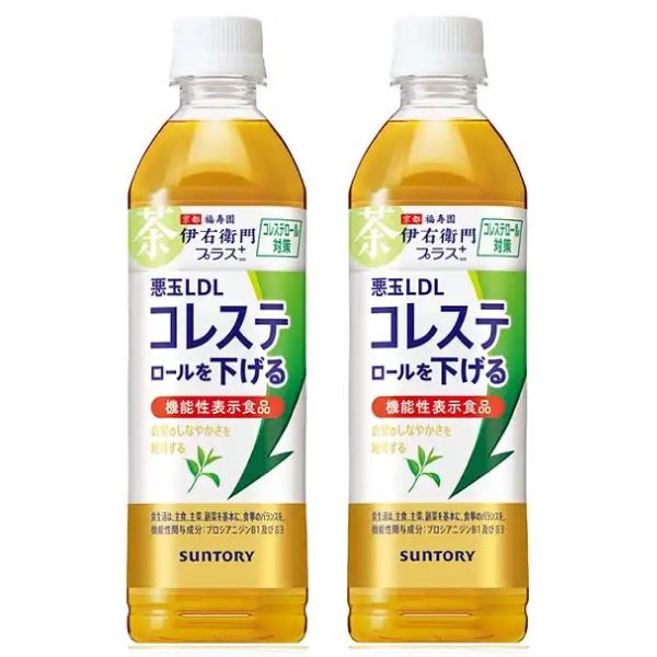 【セール】「48本」 伊右衛門プラス コレステロール対策 500ml × 24本×2箱　機能性表示食品　サントリー（Yahoo!・アルトレーダーショッピング）