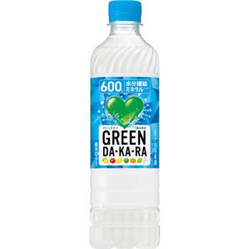 サントリー　GREEN DA・KA・RA 600mL×24本