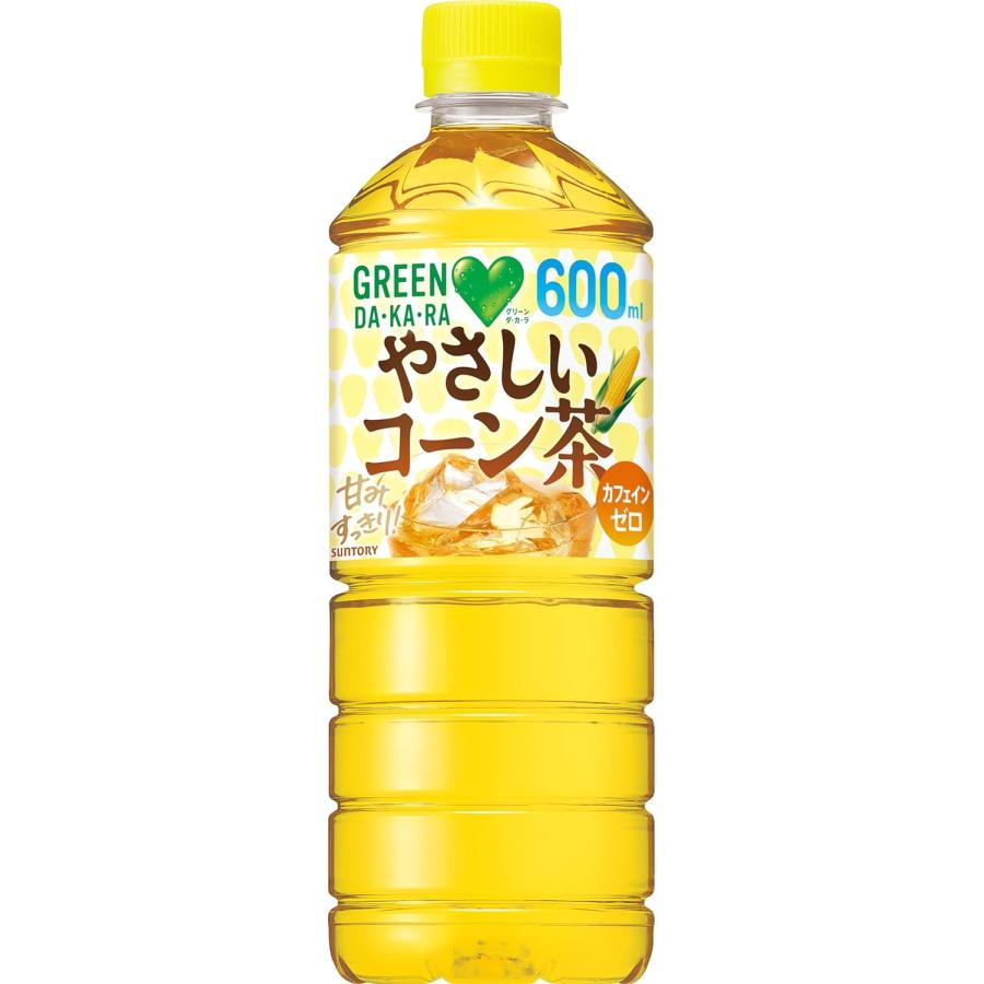 GREEN DA・KA・RA 【超セール】「24本」やさしいコーン茶 600ml×24本×1