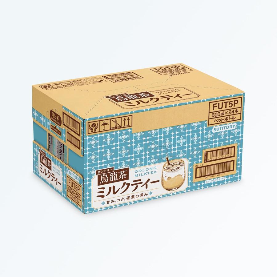 SUNTORY（サントリー） 「24本」 サントリー烏龍茶 ミルクティー 500ml