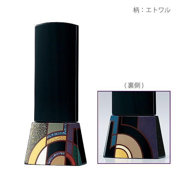 位牌 エトワル ラメール クーシェ エクレール リアン 4.0寸 5柄 輪島塗 蒔絵 W7.1 D3.8 H17 漆塗り布着 本堅地呂色仕上 曲面 仏具 日本製 送料込み ALTAR アルタ_1