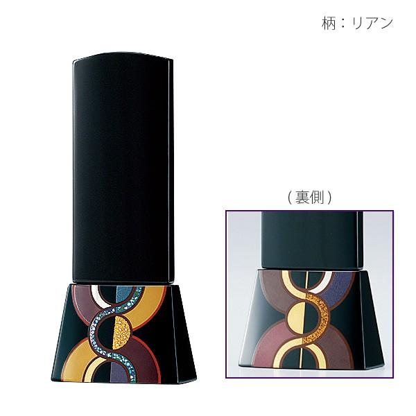 位牌 エトワル ラメール クーシェ エクレール リアン 4.0寸 5柄 輪島塗 蒔絵 W7.1 D3.8 H17 漆塗り布着 本堅地呂色仕上 曲面 仏具 日本製 送料込み ALTAR アルタ_5