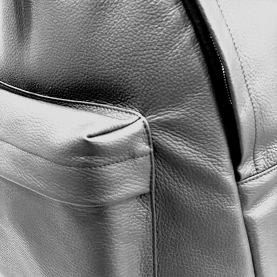 新品 定価17万円 ACATE アカーテ BISE レザー バックパック ACATE アカーテ BISE BLACK シュリンクレザー バックパック