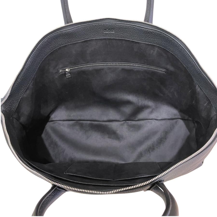 アカーテ シュリンクレザー ブリーフバッグ ACATE SUROET ACATE アカーテ SUROET BLACK シュリンクレザー ブリーフケース