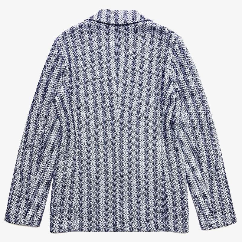 Altea altea アルテア ファンシーストライプ 2B ニットジャケット 