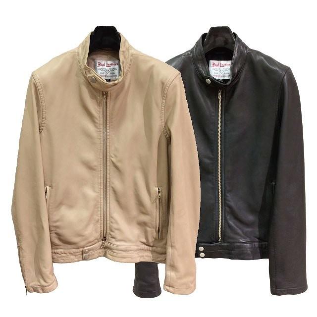 TOMORROWLAND BLUE WORK ブルーワーク ラムレザー シングル TOMORROWLAND BLUE WORK ブルーワーク ラムレザー シングル