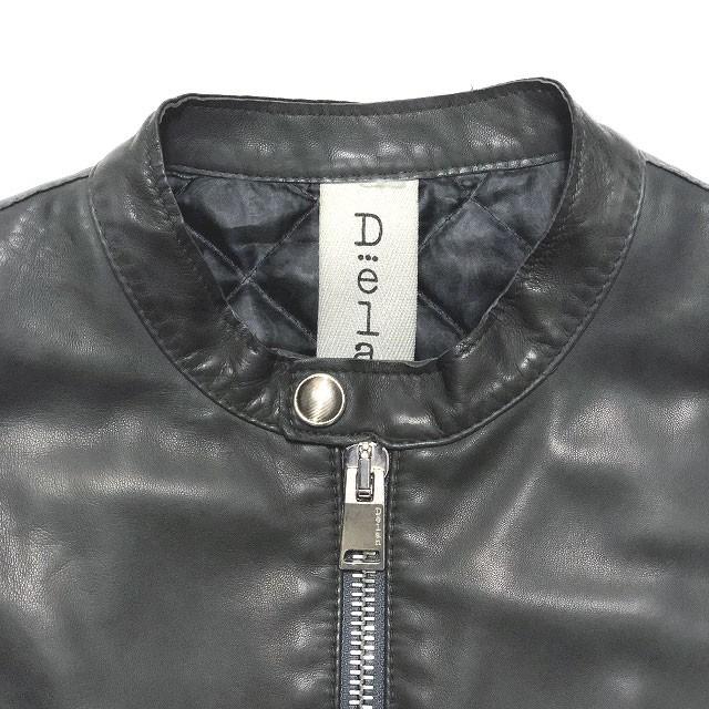 Delan デラン/ディラン GIULIANO D シングルライダース レザー Delan デラン/ディラン GIULIANO D シングルライダース レザー