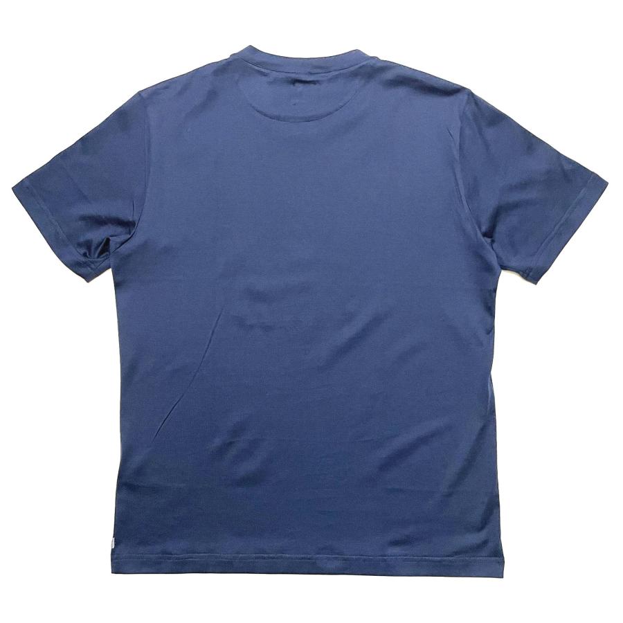 eleventy イレブンティ メンズ Ｔシャツ / SURFING SINCE 2007 プリントＴシャツ ホワイト ネイビー | eleventy | 09